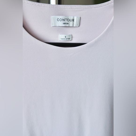 Aritzia Contour Crew Longsleeve Bodysuit - Halo Pink - Small - Picture 2 of 7